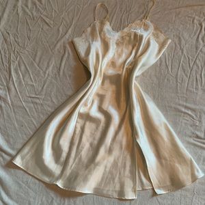 [SOLD] Erika Taylor Embroidered Slip Dress